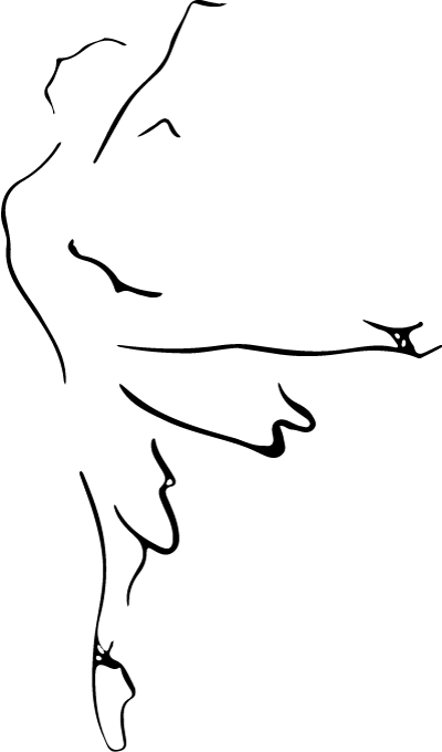 Silverton Ballet dancer logo